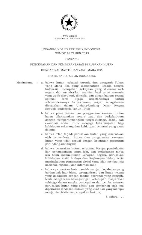 Pdf Tentang Pencegahan Dan Pemberantasan Undang Undang Republik