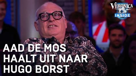 Aad De Mos Haalt Uit Naar Hugo Borst Je Kan Het Maar Kwijt Zijn