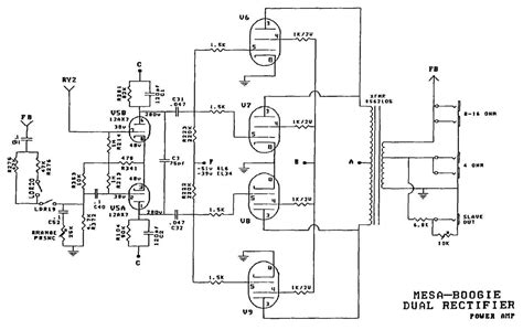 Decoding The Mesa Boogie Mark 1 Schematic Unraveling The Secrets Of