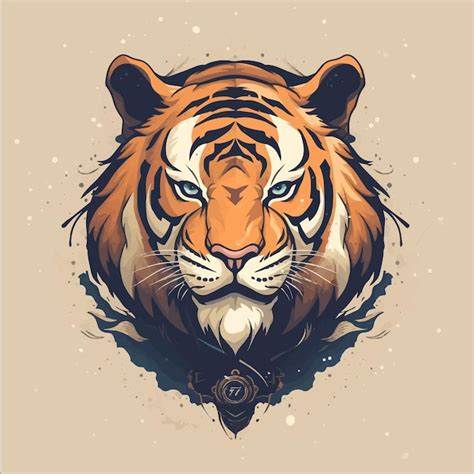 Premium Vector Tiger Head Logo