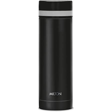 Milton Slim Thermosteel Vacuum Insulated Hot Cold Water Bottle Ml Peach Amazon In