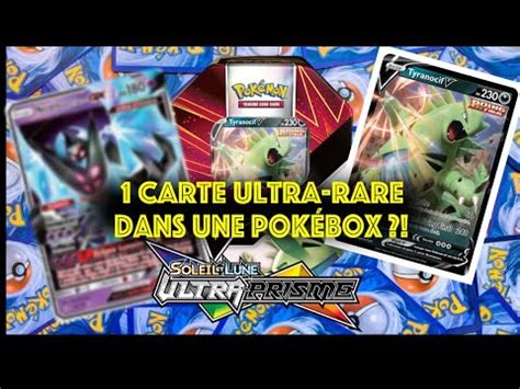 Des Ultra Rares dans les Pokébox Tyranocif V Pokémon Oznek Pokémon