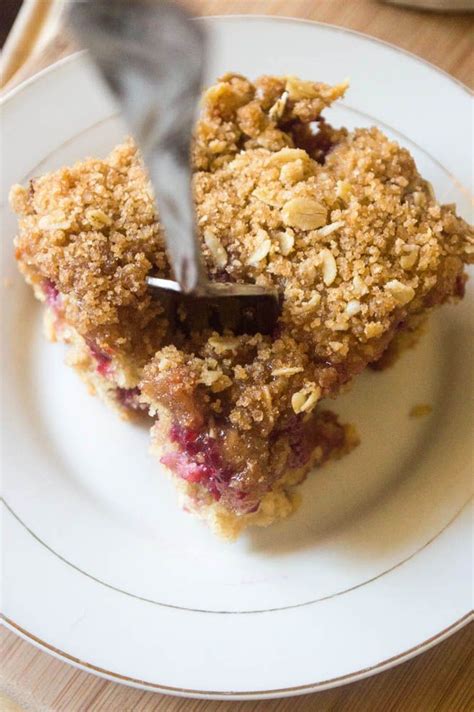 Raspberry Crumb Coffee Cake The Nutritious Kitchen Coffee Cake