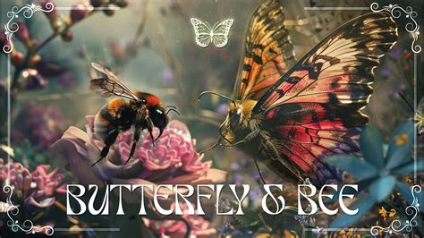 Butterfly Bee K Peaceful Nature Scene Rain Forest Sound Music