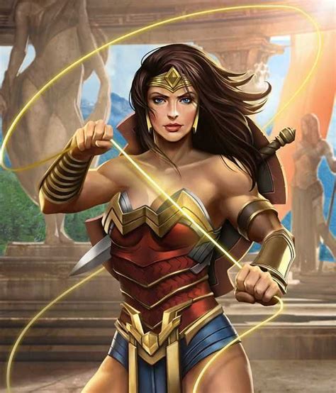 Injustice Mobile Roster Imgur Wonder Woman Art Wonder Woman