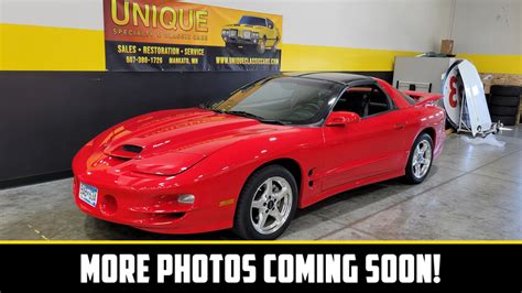 2001 Pontiac Firebird Unique Classic Cars