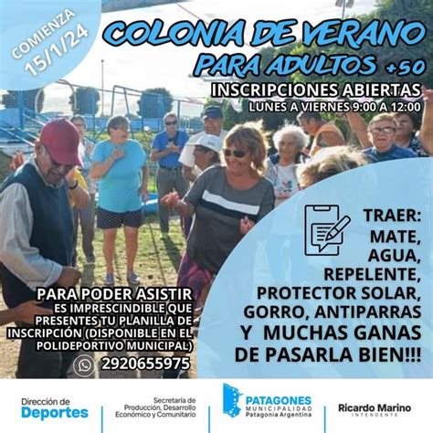 COMENZÓ LA COLONIA PARA ADULTOS MAYORES Y GARANTIZAN LA PARTICIPACIÓN