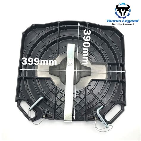 Ton Aluminum Wheel Alignment Turn Table Turn Plate Sold As One Pair