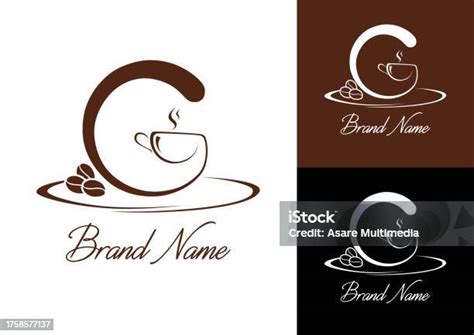 Letter G Food Logo Design Template Stock Illustration Download Image