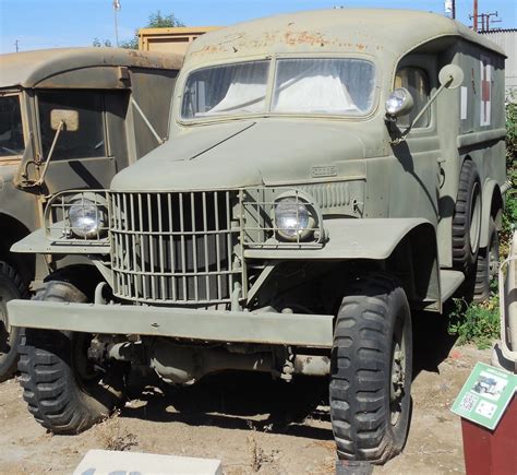 AMM148 WWII American Dodge WC27 4x4 Ambulance 1941 Used In