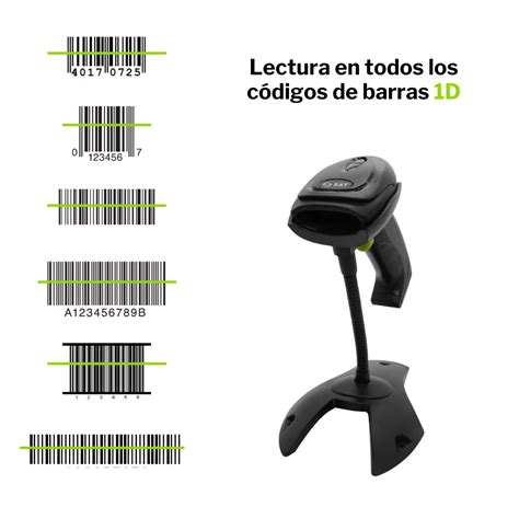 Lector De Códigos De Barras Sat Ld101rf Plus Laser 1d Usb Luegopago