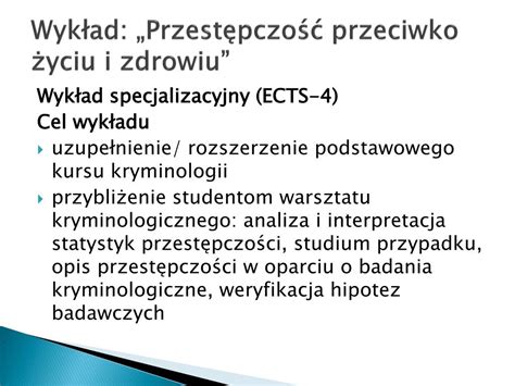 Ppt Przest Pczo Przeciwko Yciu I Zdrowiu Powerpoint Presentation