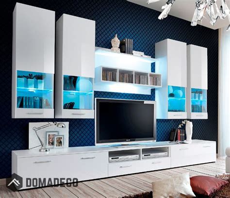 Impressive White Tv Entertainment Wall Units Tree Bookshelf Ikea Cube