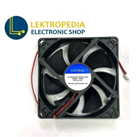 Jual Fan DC 12V 9cm Kipas Cooling 9 Cm 12 V 12 Volt 12Volt 9x9 Shopee