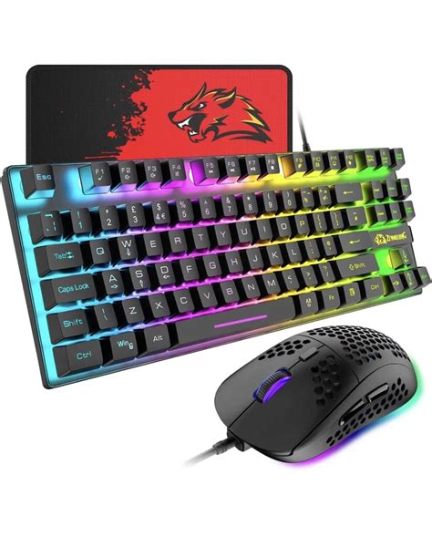 Ziyoulang Wireless Gaming Keyboard And Mouse Combo With 87 46 Off