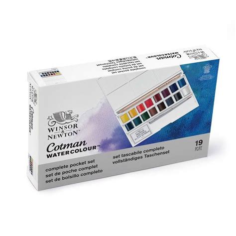 Caja Bolsillo Acuarelas Winsor Newton Cotman