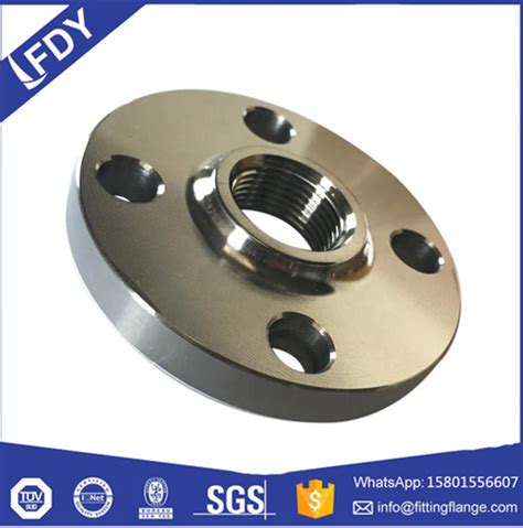 Astm A350 Lf2 Steel Flange Npt Thread Blind Flange From China