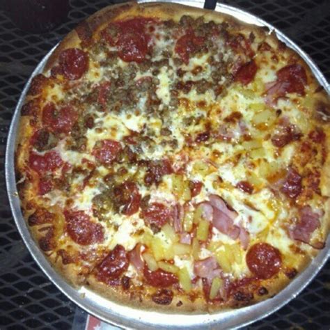 Our Hand Tossed Hawaiian Pizza Pepperoni Pineapple Canadian Bacon