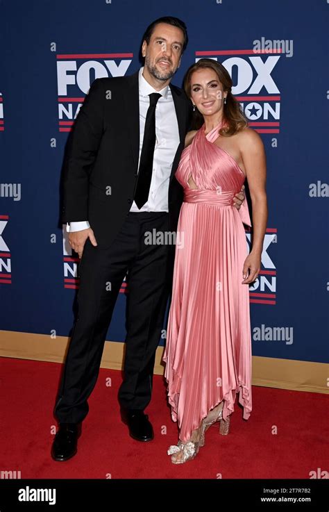 Nashville Usa 16th Nov 2023 Clay Travis And Lara Travis Arriving At The Fox Nation Patriot