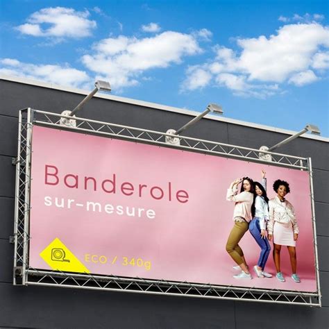 Banderole Personnalisée Bâche Publicitaire Calicot Sur Mesure