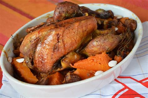 Pintade fermière rôtie et légumes dautomne Turbigo Gourmandises