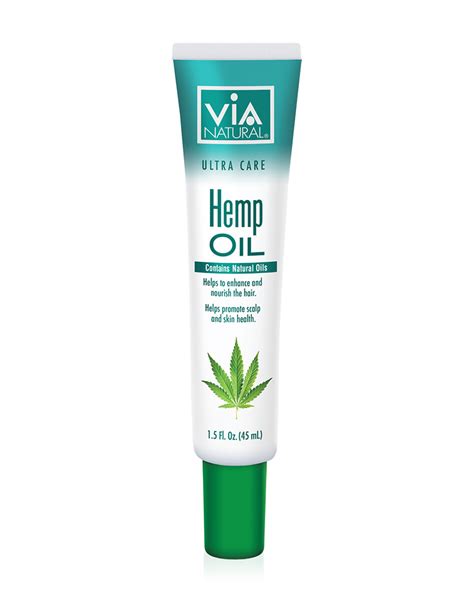 Via Natural Ultra Care Hemp Oil 15 Oz 109beauty