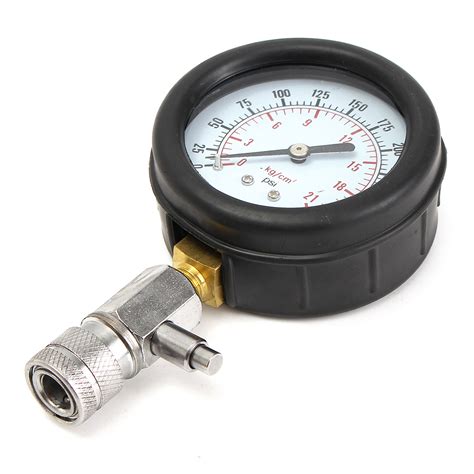 Pro Petrol Gas Engine Cylinder Compression Tester Oil Pressure Gauge