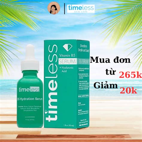 Serum Timeless Vitamin B5 Hyaluronic Acid Serum Timeless B5 Shopee