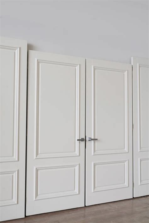 White panel doors | White panel doors, Classic doors, Sophisticated decor