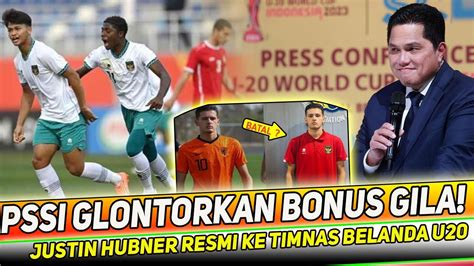 Kabar Timnas Hari Ini PSSI Glontorkan Bonus Timnas Indonesia U20