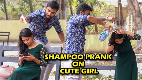 SHAMPOO PRANK On Cute Girl Kovai Kusumbu Kovai 360 YouTube