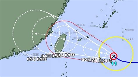 海葵今下午恐「轉強颱」撲台灣！ 日本氣象廳：3日壟罩全台 東森最即時最快速新聞