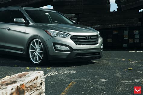 Hyundai Santa Fe Customized And Put On Vossen Rims — Gallery