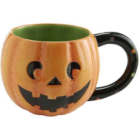 Jack O Lantern Mug Halloween Home Decor Jack O Lantern Halloween