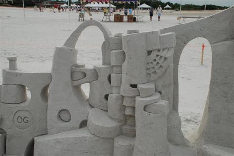 2009 Fort Myers Beach 23rd Annual Sand Sculpting Contest Final Day