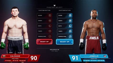 Joe Calzaghe Vs Roy Jones Jr Undisputed Boxing Game Early Access