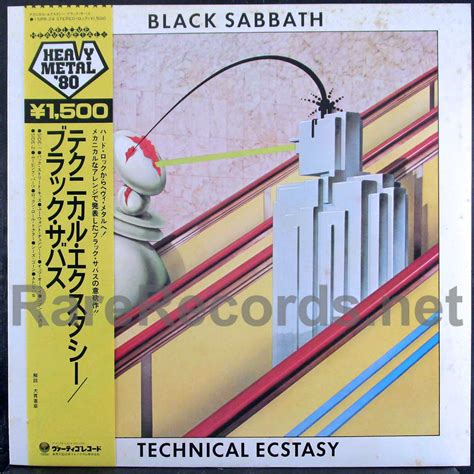 Black Sabbath Technical Ecstasy Album Cover