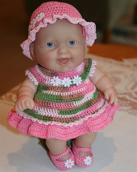 Pdf Pattern Crochet Inch Ltl Lil Cutesies Berenguer Doll Etsy