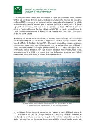 Pasarela Para Ciclistas Y Peatones Sobre SE 30 PDF