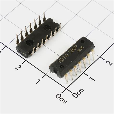 HD74LS86P IC Quad 2 input Exclusive OR Gates 14 DIP Điện áp 4 75V 5