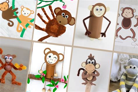 Monkey Crafts And Activities For Preschoolers