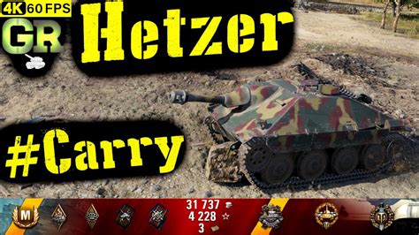 World Of Tanks Jagdpanzer 38 T Hetzer Replay 11 Kills 1 8K DMG Patch