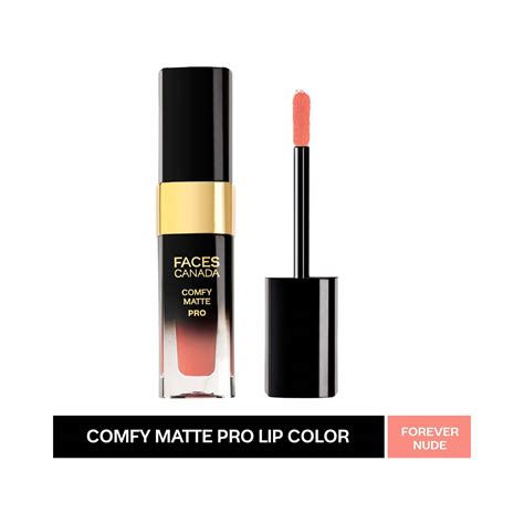 Faces Canada Comfy Matte Pro Liquid Lipstick 10HR Stay No Dryness Forever Nude 09 5 5ml