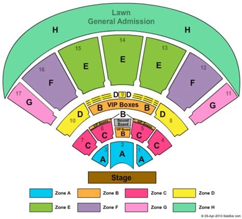 Mid Florida Amphitheater Seating Chart Cabinets Matttroy