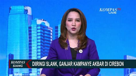 Momen Ganjar Kampanye Diiringi Konser Musik Slank Di Cirebon Video