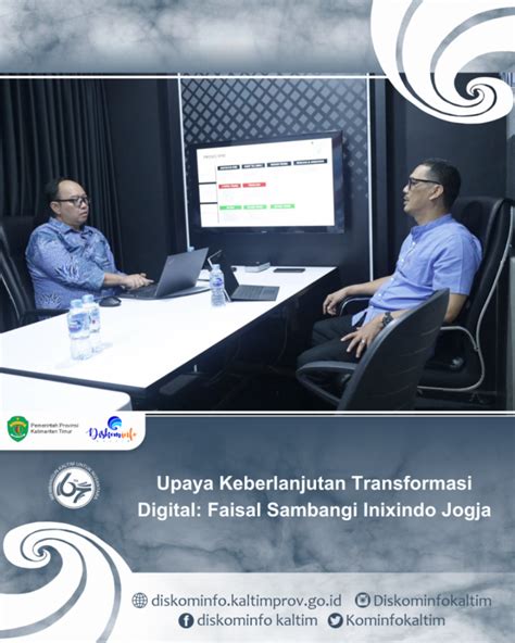 Upaya Keberlanjutan Transformasi Digital Faisal Sambangi Inixindo