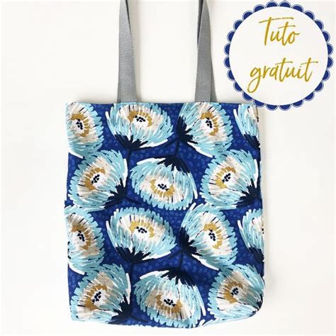 Tuto Couture Tote Bag Facile Reversible Artofit