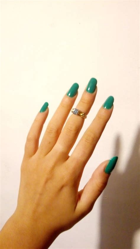 Trendy Greens Nails Finger Nails Ongles Nail Nail Manicure