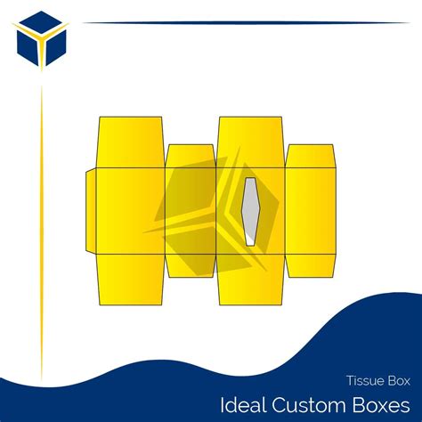 Custom Printed Tissue Box Custom Packaging Icb