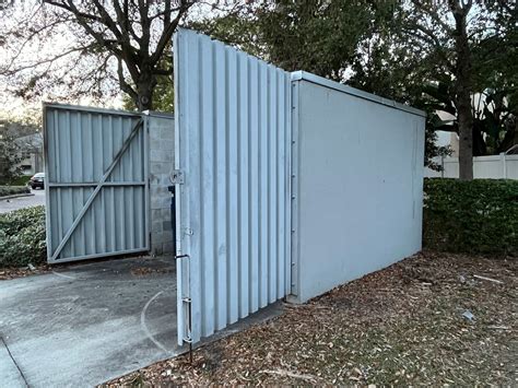 Custom Made Dumpster Doors Installed Throughout Tampa